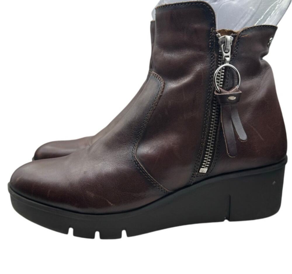 PIKOLINOS Balerma Women's Zip Up Wedge Boot Size 37/6.5
